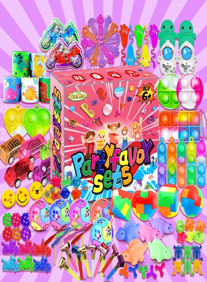 BicMan 150Pcs Party Favors for Kids 3-5 4-8, Fidget Toys Pack, Goodie Bag Stuffers, Carnival Prizes, Treasure Box, Sensory Stress Toy, Prize for Classroom Easter Eggs Fillers - Image 5